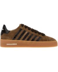 DSquared² - Suede Rapper S Delight Sneakers - Lyst
