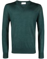 Ballantyne - V Neck Slim Fit Pullover - Lyst