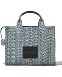 Marc Jacobs - The Monogram Washed Denim Medium Tote Bag - Lyst