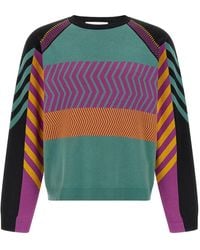 Kiko Kostadinov - 'Gizi Panelled' Sweater - Lyst