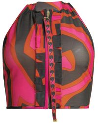PUCCI - Marmo Fuchsia Polyamide Elastan Crop Top - Lyst