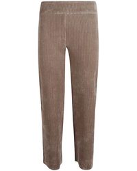 Avenue Montaigne - Corduroy Cropped Trousers - Lyst