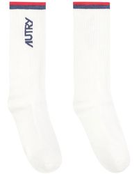 Autry - Logo Cotton Blend Socks - Lyst