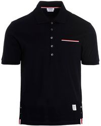 Thom Browne - Rwb Polo Shirt - Lyst