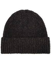 Acne Studios - Korval Wool Blend Beanie - Lyst