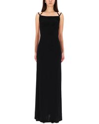 Marine Serre - Long Jersey Dress - Lyst