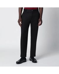 Santaniello - Cotton And Linen Trousers - Lyst
