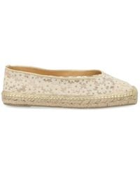 Castañer - Castañer Polyester Goat Leather Ovine Leather Flats - Lyst