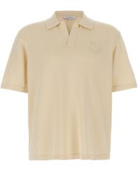 Maison Kitsuné - 'Bold Fox Head' Polo Shirt - Lyst