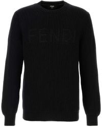Fendi - Wool Sweater - Lyst