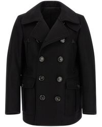 DSquared² - Double-Breasted Coat - Lyst