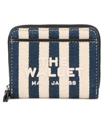 Marc Jacobs - Compact Wallet The Stripe - Lyst