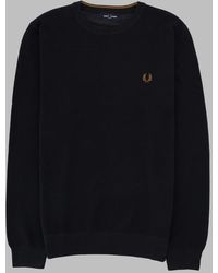 Fred Perry - Jumper Piqué Cotton Jumpers - Lyst