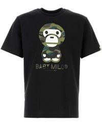 A Bathing Ape - 1St Camo Baby Milo Tee M - Lyst
