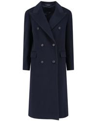 Tagliatore - Jole Coat Midi Double-Breasted – - Lyst