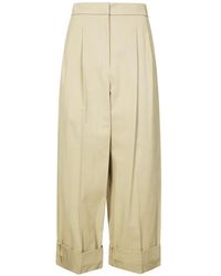 Weekend by Maxmara - High-Waisted Wide-Leg Pants With Front Pleats - Lyst
