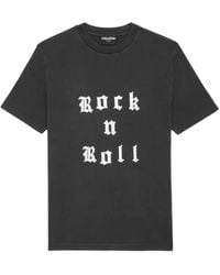 Zadig & Voltaire - T-Shirts And Polos Carbone - Lyst