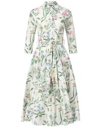 Lavi - Blusenkleid Ninni Mit Floralem Muster - Lyst