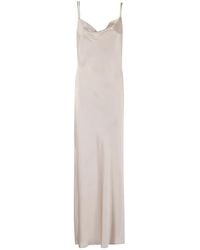 Antonelli - Satin-Finish Dress With Cowl Neckline And Double S - Lyst