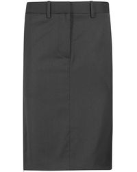 Helmut Lang - Sheath Skirt - Lyst