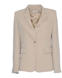 P.A.R.O.S.H. - Single-Button Blazer With Tailored Silhouette - Lyst
