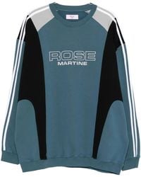 Martine Rose - Panelled Sweatshirt Agean Rose Outline - Lyst