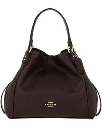 coach edie 28 oxblood