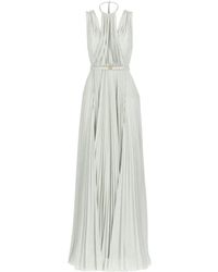 Elisabetta Franchi - Carpet Jersey Lurex Dress - Lyst