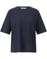SMINFINITY - Oversized Shirt Aus Leinen-Baumwoll-Mix - Lyst