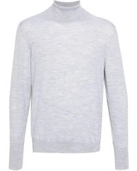 Eleventy - Lightweight Textured Turtleneck Sweater - Lyst
