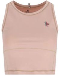 Moncler - Logo Tank Top - Lyst