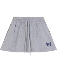 Balenciaga - Relaxed Fit Cotton Skirt With Adjustable Wais - Lyst