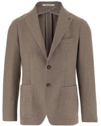Tagliatore - Wool Blend Single-Breasted Jacket - Lyst