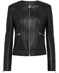 Philipp Plein - Leder Biker-Jacke - Lyst