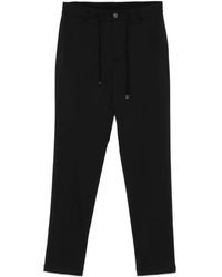 Peserico - Drawstring-Waist Trousers - Lyst