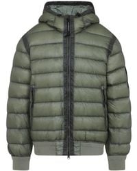 C.P. Company - Hooded Quilted Down Jacket - Lyst