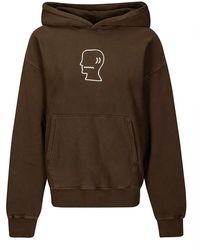 Brain Dead - 3D Embroidered Heavyweight Cotton Hoodie - Lyst