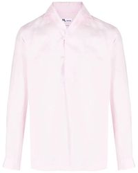 Doppiaa - Long Sleeve Buttoned Polo - Lyst