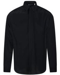 Lardini - Shirt With Classic Collar And Tailored Fit - Lyst