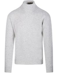Altea - Ribbed Turtleneck Sweater - Lyst