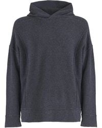 Isabel Benenato - Hoodies Merinos Cachemire Gris Hom - Lyst
