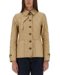 Burberry - Quilted Jacket - Lyst