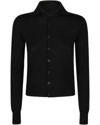 MM6 by Maison Martin Margiela - Classic Cardigan With Button-Down Front - Lyst