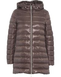 Herno - A-Shape Ultralight Down Coat With Hood - Lyst