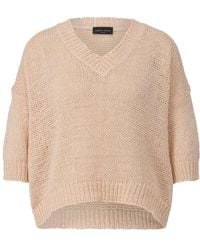 Roberto Collina - Pullover Mit 3/4-Arm - Lyst