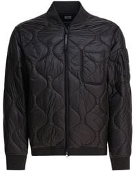 C.P. Company - Medium-Fit Quilted Jacket With Wavy Stitch Design - Lyst
