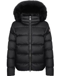 Colmar - Recycled Fabric Down Jacket With Detachable Hood - Lyst