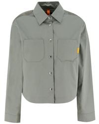 Parajumpers - Wide-Fit Cotton Shirt With Satin Finish - Lyst