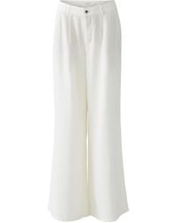 Ouí - Bundfaltenhose The Wide Leg - Lyst