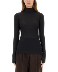 Lemaire - Turtleneck Top - Lyst